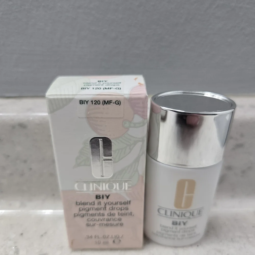 Clinique BIY Blend It Pigment Foundation Makeup Drops shade 120 Discontinued